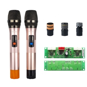 Micrófono Marc 400 metros inalámbrico Uhf Lavalier solapa auriculares micrófono profesional escenario estudio micrófono Digital - Product Image 3