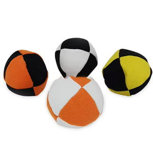 Promotion d'usine : Ballon de jonglage en PU imprimé avec logo personnalisé, jouet souple rembourré pour enfants, ballon de kick-ball pour sacs à pieds - Product Image 1