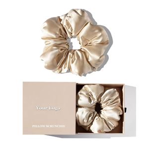 Accessoires de coiffure de mariage : Élastiques pour cheveux bouclés, Chouchous volumineux en coton PP, Chouchous en soie - Product Image 1