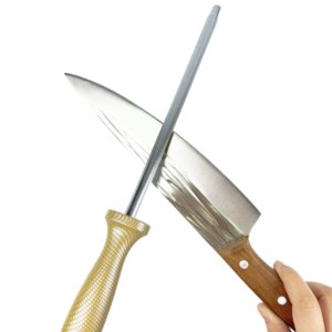 <span class=keywords><strong>Aiguiseur</strong></span> <span class=keywords><strong>de</strong></span> couteaux <span class=keywords><strong>japonais</strong></span> en acier lisse et micro-nervuré <span class=keywords><strong>de</strong></span> 8 po - Product Image 2