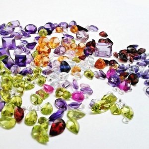 Piedras preciosas sueltas sintéticas y naturales de varios tamaños y formas al por mayor directas de fábrica para la fabricación de joyas - Product Image 1