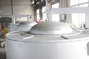 Four électrique à <span class=keywords><strong>induction</strong></span> pour la fusion de l'aluminium, four à fusion de l'aluminium à <span class=keywords><strong>coque</strong></span> métallique électrique - Product Image 6