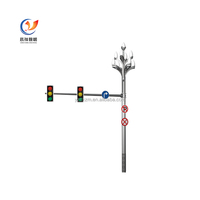 Cishine Usine Chinoise Personnalisé Feux de Circulation Piéton Poteau de Lumière Led en Forme de T