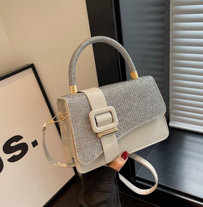 Bolso de Mujer con Correa de Perlas, Bolso de Lujo de Moda con Cadena, Bolso de Mujer Tejido de Marca Jinte - Product Image 4