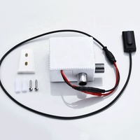 Boîtier de commande de robinet à capteur sans contact, électrovanne d'eau, capteur IR, support de batterie combiné