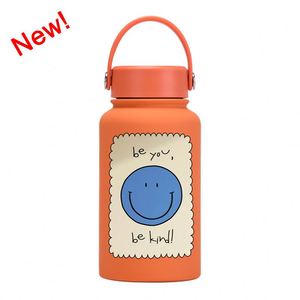 Best-selling 304 Stainless Steel Insulated Water <b>Bottle</b> UV Printed Pattern Lid with Portable Outdoor Portable Water <b>Bottle</b> - Product Image 4