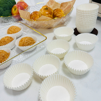 Papier sulfurisé double face de qualité alimentaire pour gâteaux, biscuits, pains et emballages de snacks - Résistant à la chaleur et anti-graisse