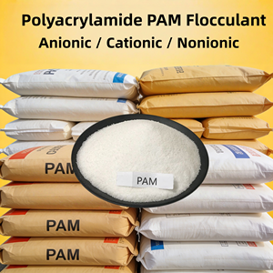 Poliacrilamida (PAM) de Alta Calidad, Polímero para Tratamiento de Agua, Fabricante de Productos Químicos Aniónicos, Catiónicos y No Iónicos - Product Image 1
