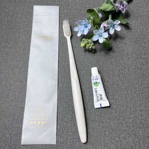 Kashirui Disposable <b>Toothbrush</b> Straw Shape Small <b>Head</b> Soft Film Bag Individual Packaging Travel Use - Product Image 3