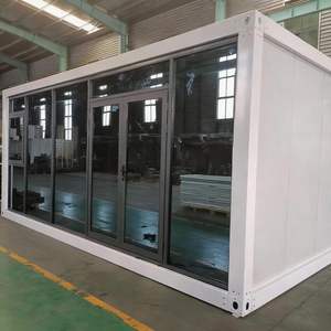 كابينة فولاذية حديثة قابلة للنقل بطول 40 قدمًا، منزل حاويات مسبق الصنع قابل للفصل بطول 20 قدمًا للاستخدام كمتجر أو كشك أو مرحاض - Product Image 6