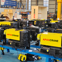 Nouvelle grue à câble électrique de type européen 3.2T 5T 6.3T 10T 12.5T, grue suspendue robuste pour usage commercial