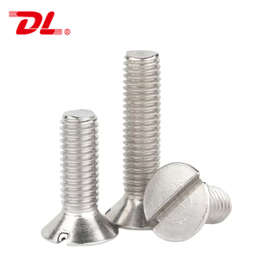 สกรูเกลียวปล่อย สแตนเลส 304 แบบมีร่อง ขนาดนิ้ว สกรูหัวจม - Product Image 1