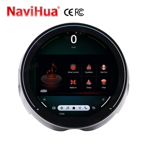 11.7" Round Screen for BMW MINI F60 2016 2018 Multimedia Android Car Radio <b>Auto</b> Head Unit Monitor Navigation Carplay New Design - Product Image 3