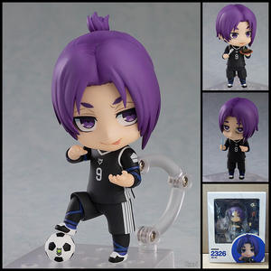 Figurines <span class=keywords><strong>Chibi</strong></span> Isagi Yoichi Nagi Seishiro en PVC, Anime <span class=keywords><strong>Demon</strong></span> <span class=keywords><strong>Slayer</strong></span>, Jouet de collection de dessin animé, Fonction souffleur d'air, Emballage d'origine - Product Image 2