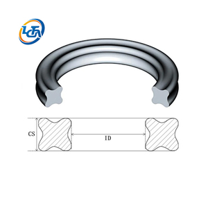 Longcheng tùy chỉnh nhà máy bán buôn X-Ring con dấu as568 dầu kháng cao su NBR X-Ring FKM X-Ring Quad vòng con dấu - Product Image 2