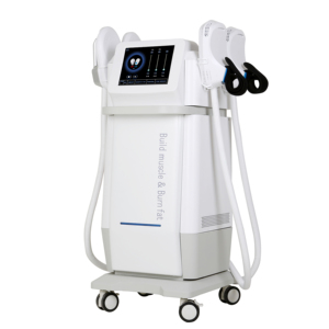Estimulador Muscular Magnético Profesional EMS para Desarrollo Muscular, 2 Manijas + 2 Manijas Curvas para Brazos, Reducción de Grasa y Escultura Corporal - Product Image 3