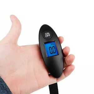 OEM ODM 50kg Electronic Luggage Weight Scale Portable Travel Digital Hanging Luggage Scale With Flashlight