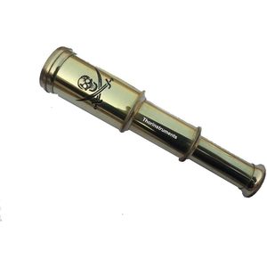 Telescopio de Mano de Latón Sólido Thorinstruments 6x30mm, Lupa Pirata, Decoración Náutica, Regalo, Uso en Interiores - Product Image 1