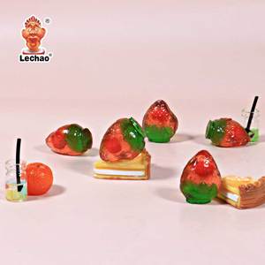 Bonbons chinois en gros, saveur fruitée halal, mélange de bonbons gélifiés 4D fourrés à la <span class=keywords><strong>confiture</strong></span> de fraise, en provenance de Chine - Product Image 5