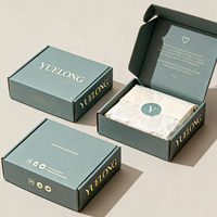 Emballage personnalisé pour produits cosmétiques, boîte d'expédition postale en carton ondulé avec logo