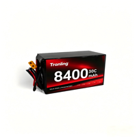 Baterai Drone Semi Solid State Original Pabrikan, Daya Tahan Lama, 330wh/kg, 8400mah, 3S 4S 6S, Densitas Energi Tinggi