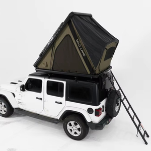 Tente de toit triangulaire légère et compacte pour <span class=keywords><strong>camping</strong></span> en voiture et voyages - Product Image 1