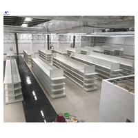 Rayonnage de Gondole pour Magasin d'Usine, Étagère de Présentation pour Supermarché, Présentoir de Supermarché à Vendre