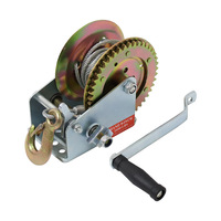 Treuil manuel de frein automatique de haute qualité 1200lbs avec frein à friction treuil de remorque de levage vertical treuil de trépied