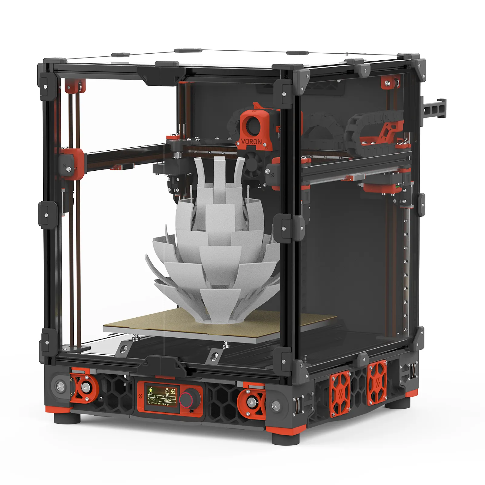 Multi Color 3D Printing 3 in 1 out triple extruder 3d color printer Large DIY kit 3d printer