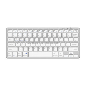 Nuevo Teclado Mecánico de Escritorio de 78 Teclas, Sincronización Multidispositivo, Mini Teclado Inalámbrico de Plástico de 2.4G sin Teclado Numérico - Product Image 2
