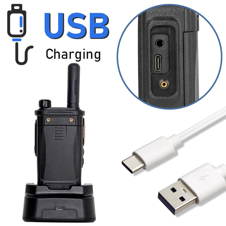 Walkiefleet Android 4G 3G 2G Walkie Talkie WiFi Realptt TID TD-G758A ...