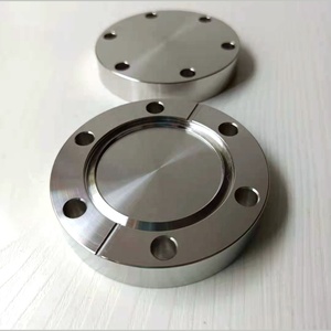 Flange de <span class=keywords><strong>plaque</strong></span> aveugle en acier inoxydable <span class=keywords><strong>sanitaire</strong></span> à <span class=keywords><strong>vide</strong></span> élevé Conflate CF <span class=keywords><strong>pour</strong></span> <span class=keywords><strong>plaque</strong></span> d'extrémité de tuyau - Product Image 2