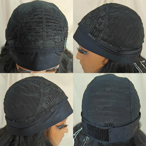 Perruque synthétique Latisha à ondulations courtes, effet yaki bouclé, en fibre haute température, aspect naturel, avec bandeau <span class=keywords><strong>afro</strong></span>, sans colle - Product Image 6