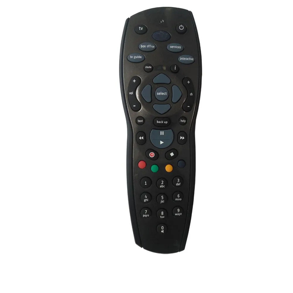SKY PLUS HD REV 9 TVボックス用の新しい黒の交換用リモートコントロール