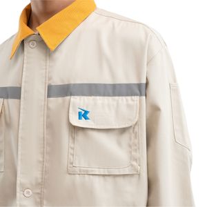 Pantalones DE SEGURIDAD reflectantes de alta visibilidad a prueba de radiación anticalor para hombre, cuello cómodo, bolsillos resistentes, logotipo personalizado - Product Image 1