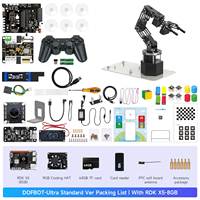 DOFBOT Ultra ROS2 Brazo Robótico de 6 Grados de Libertad para Interacción Humano-Robot, Compatible con Cámara de Profundidad Opcional, Raspberry Pi 5 y RDK X5