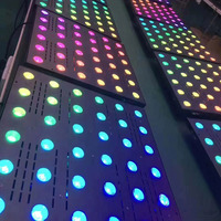 Projecteur de matrice de lumière led, 25 pièces, équipement d'éclairage dmx, lumière de scène 5x5, dj disco