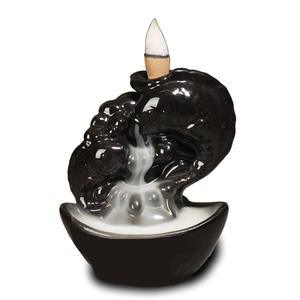 Lujo Mini ocio Meshe fuente cascada Bacmeshw incienso Stick quemador hogar budismo decoración bobina incensario aire vaporizador - Product Image 2