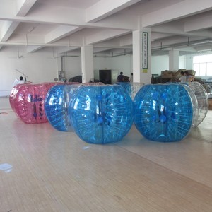 Waterhan <strong>Bubble</strong> Playground Multi-player Water Group Building Game Props Adult Inflatable PVC ZORB <strong>Rolling</strong> Ball 120cm 20kg+ - Product Image 3
