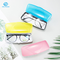 Boîte de rangement pour lunettes optiques, étui à lunettes de lecture, emballage simple et portable en plastique – Offre Spéciale