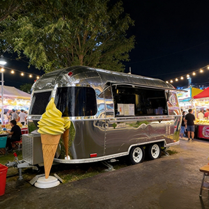 รถเข็นจัดเลี้ยงทรงสี่เหลี่ยมมินิมอล ดีไซน์เส้นตรง สำหรับขายอาหารร้อน-เย็น ทนทาน ทำจากสแตนเลส ทำความสะอาดง่าย - Product Image 4