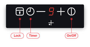 Piano Cottura a <span class=keywords><strong>Induzione</strong></span> Elettrico a 4 Fuochi da 6800W, Bestseller in Europa - Product Image 3