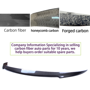 Aileron arrière en fibre de carbone style M6 V pour BMW Série 6 F06 PSM / F13 Coupé 2 portes 2011-2018 - Product Image 3