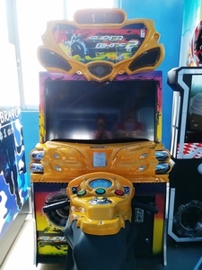 Machine de jeu d'arcade en fibre de verre <span class=keywords><strong>FF</strong></span> Super Bikes 2, simulateur de conduite de moto, jeux de course en ligne, équipement de divertissement intérieur - Product Image 4