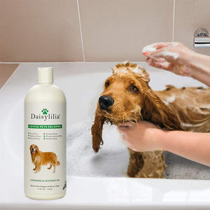 OEM Etiqueta Privada baño suave mascota orgánica avena perro natural champú pulgas y garrapatas perro aseo champú - Product Image 6
