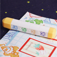 Tampon de papeterie Kawaii Tampon personnalisé Tampon humeur personnalisé Tampon journal Style coréen