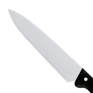 Couteau de cuisine en acier inoxydable à lame fixe et design unique, forgé à la main, qualité industrielle, robuste, en vente - Product Image 2