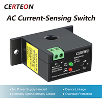 Capteur de courant AC haute sensibilité plage large compact ABS retardateur flamme autoalimenté signal PLC maison