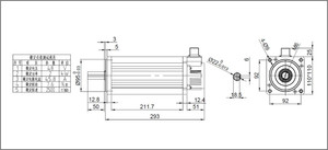 มอเตอร์ดีซีไร้แปรงถ่าน 48VDC 3HP แรงบิดสูง กันน้ำ ประสิทธิภาพ IE3 สำหรับจักรยานไฟฟ้าและพัดลม ระบบโลจิสติกส์อัจฉริยะ - Product Image 4