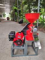Machine à décortiquer le riz domestique, petite décortiqueuse de blé automatique 220V, broyeur multifonctionnel